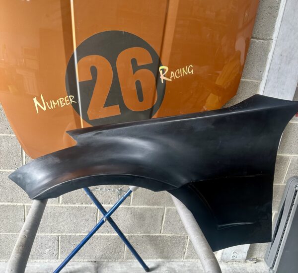 nissan 350z front over fenders 40mm 1