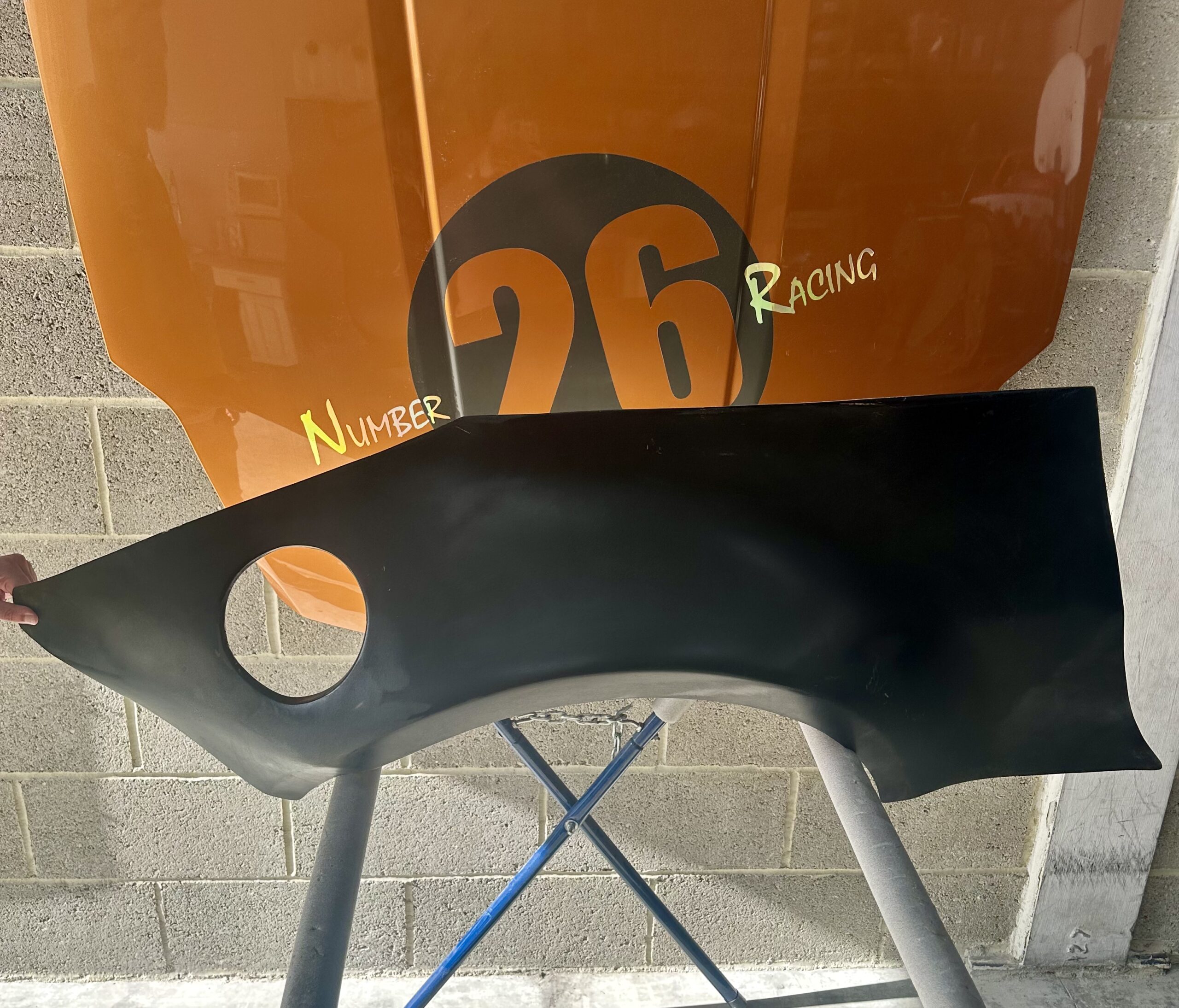 Nissan 350Z Rear Over Fender +50mm – Pair – Number 26 Racing