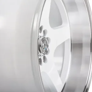 59° North Wheels D-004 11x18 ET15 5x114/5x120 White/polished lip - Image 6