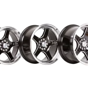 59° North Wheels D-004 11x18 ET15 5x114.3/5x120 Black/Champer/polished lip - Image 3