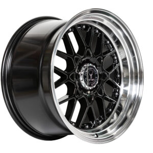 59° North Wheels D-010 10x18 ET25 5x114.3/5x120 Gloss Black/polished lip - Image 3